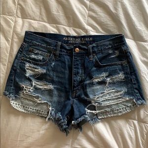 American Eagle vintage hi-rise shorts